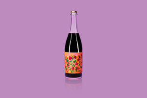 2022 Upton Vineyard 'Monster Party' Pet Nat of Petite Sirah on Purple Background