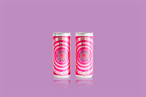 
                  
                    Load image into Gallery viewer, 2 cans of &amp;#39;All Hours&amp;#39; Red Blend Cans on purple background
                  
                