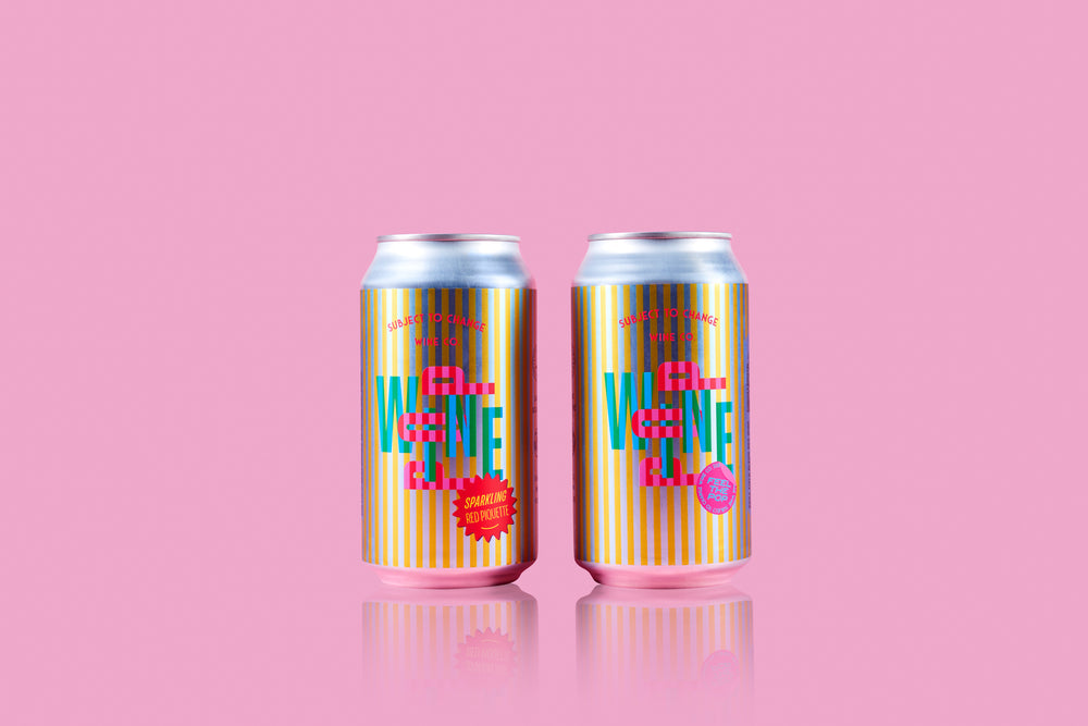 2021 'Wine Pop' Sparkling Red Piquette Cans (Set of 2)