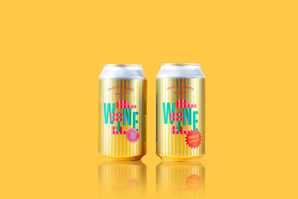 2021 'Wine Pop' Sparkling Red Piquette Cans (Set of 24)